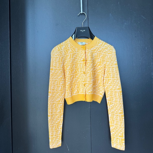 Fendi Cropped Cardigan - Picture 1 of 5